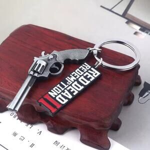 Red Dead Redemption 2 Keychain Gamer Christmas Birthday Halloween Cosplay Gift